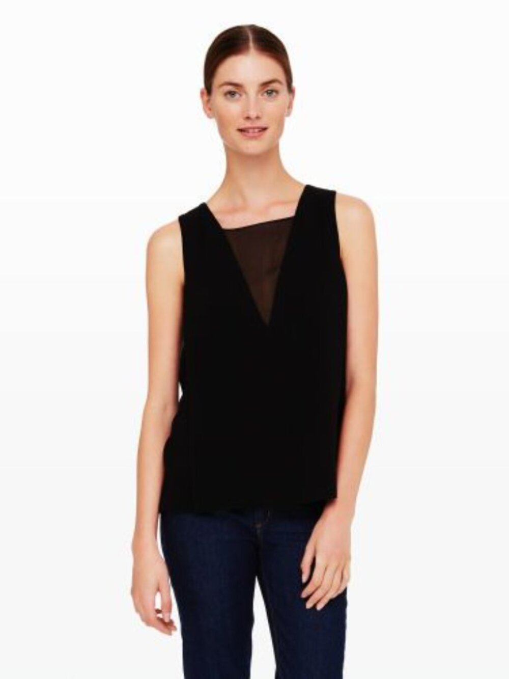 Club Monaco Simonya Deep V Tank - Medium